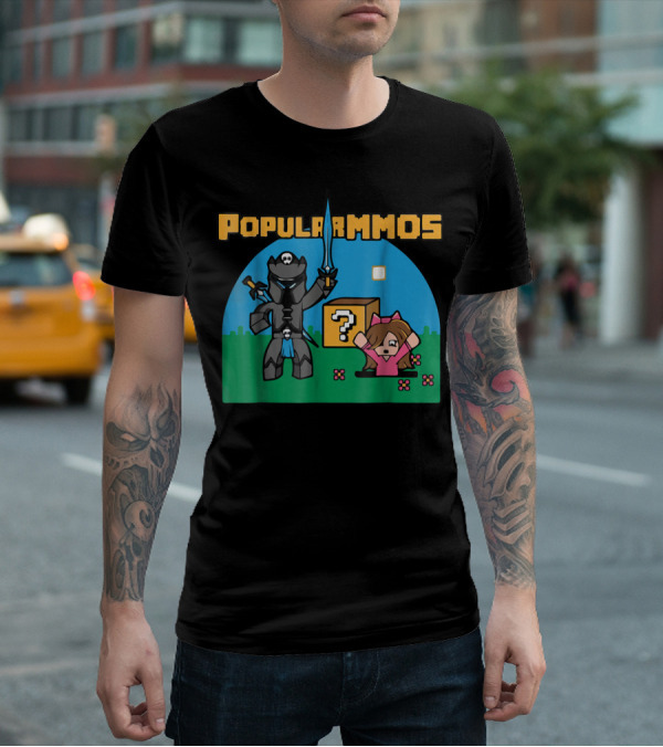 Popularmmos Meets Pixel Adventure With Jen T-Shirt