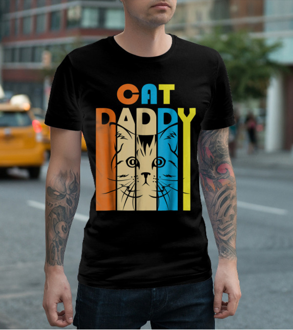 CAT DADDY Retro Vintage T-Shirt