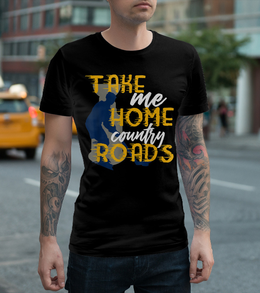 Take Me Home Country Roads Hockey Fan T-Shirt