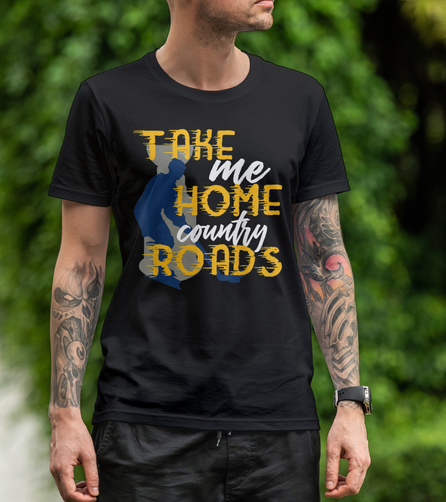 Take Me Home Country Roads Hockey Fan T-Shirt