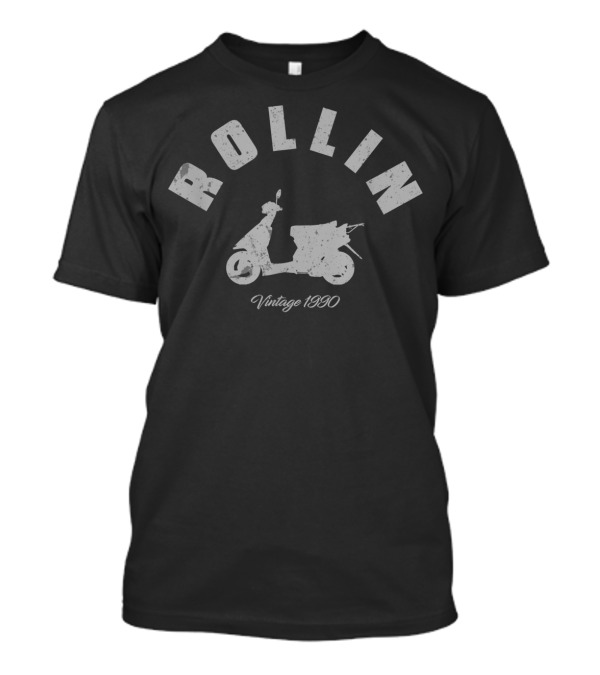 Rollin Vintage 1990 Scooter T-Shirt