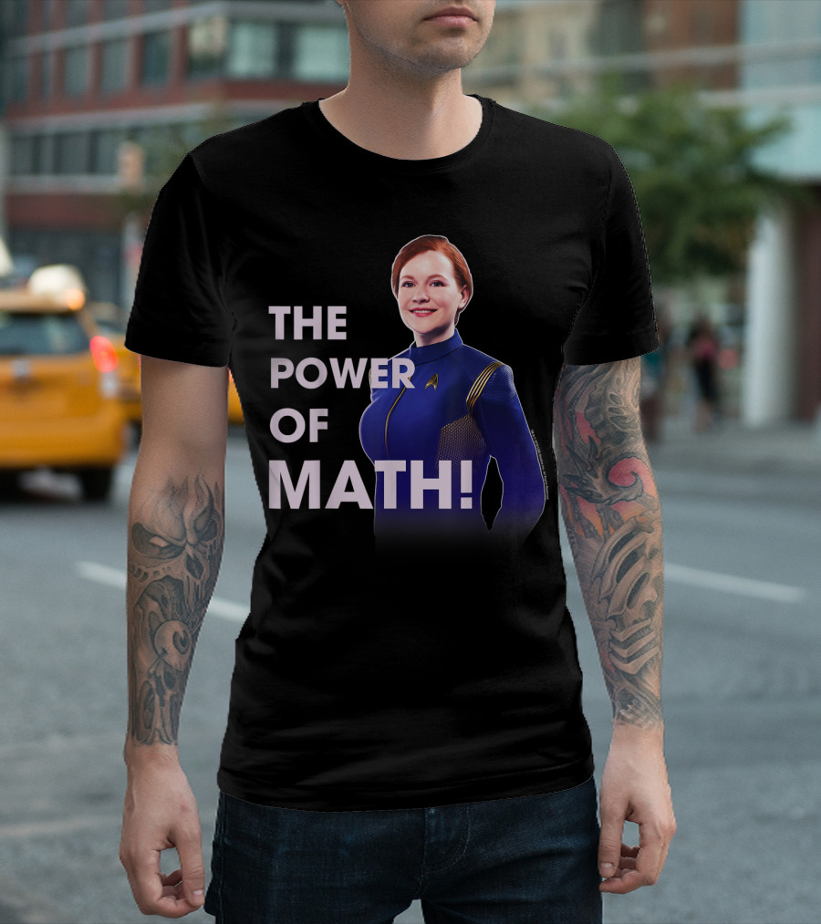 Star Trek Discovery The Power Of Math Tilly T-Shirt
