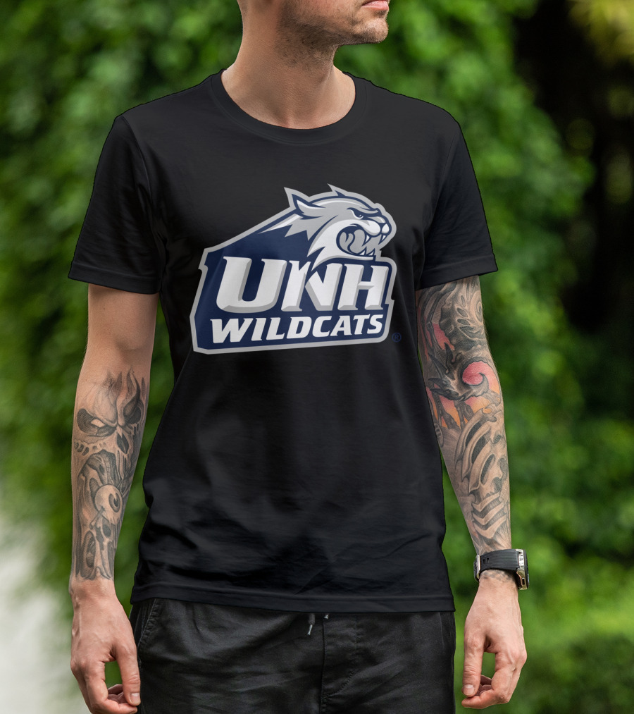 UNH Wildcats Univ Of New Hampshire NCAA T-Shirt