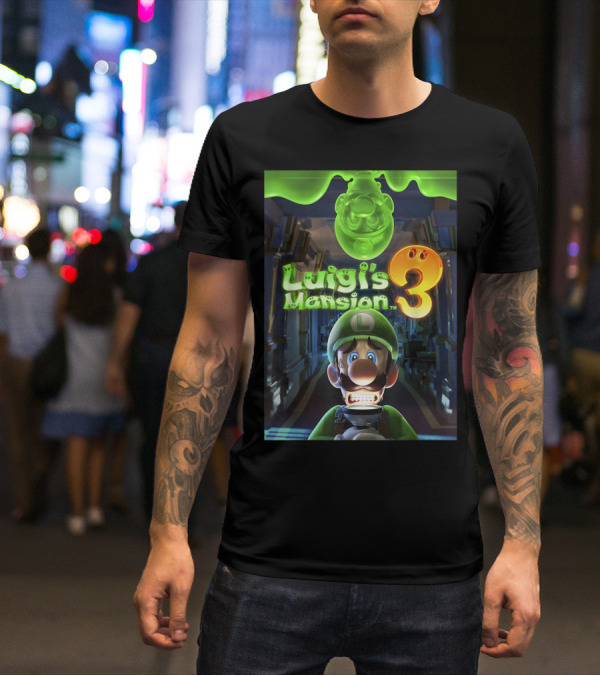 Luigi's Mansion 3 Luigi Ghostly Adventure T-Shirt