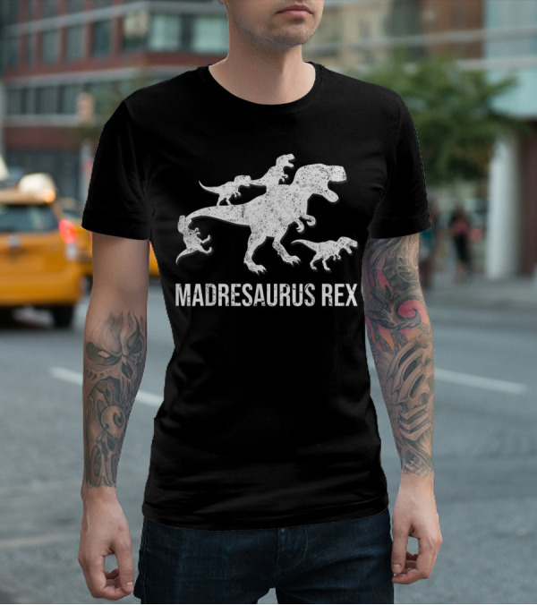 Madresaurus Rex Dinosaur Family Pack T-Shirt