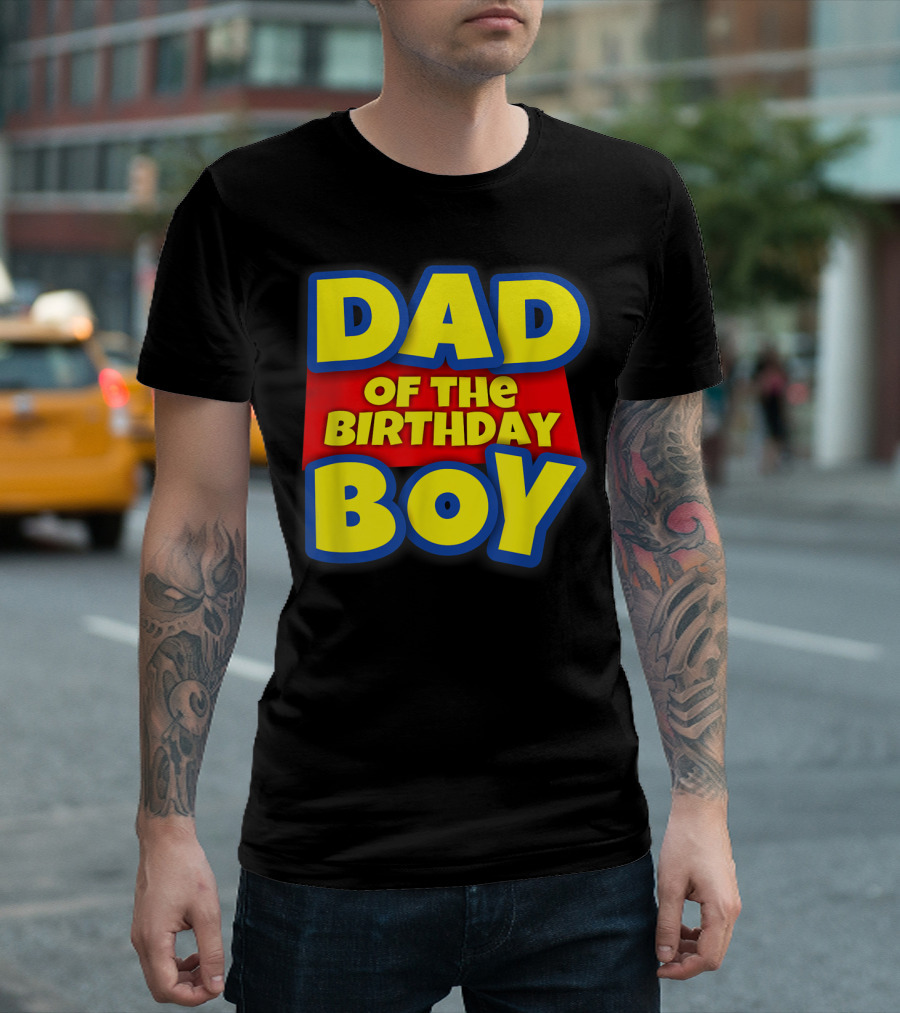 Dad Of The Birthday Boy Toy Story Inspired T-Shirt
