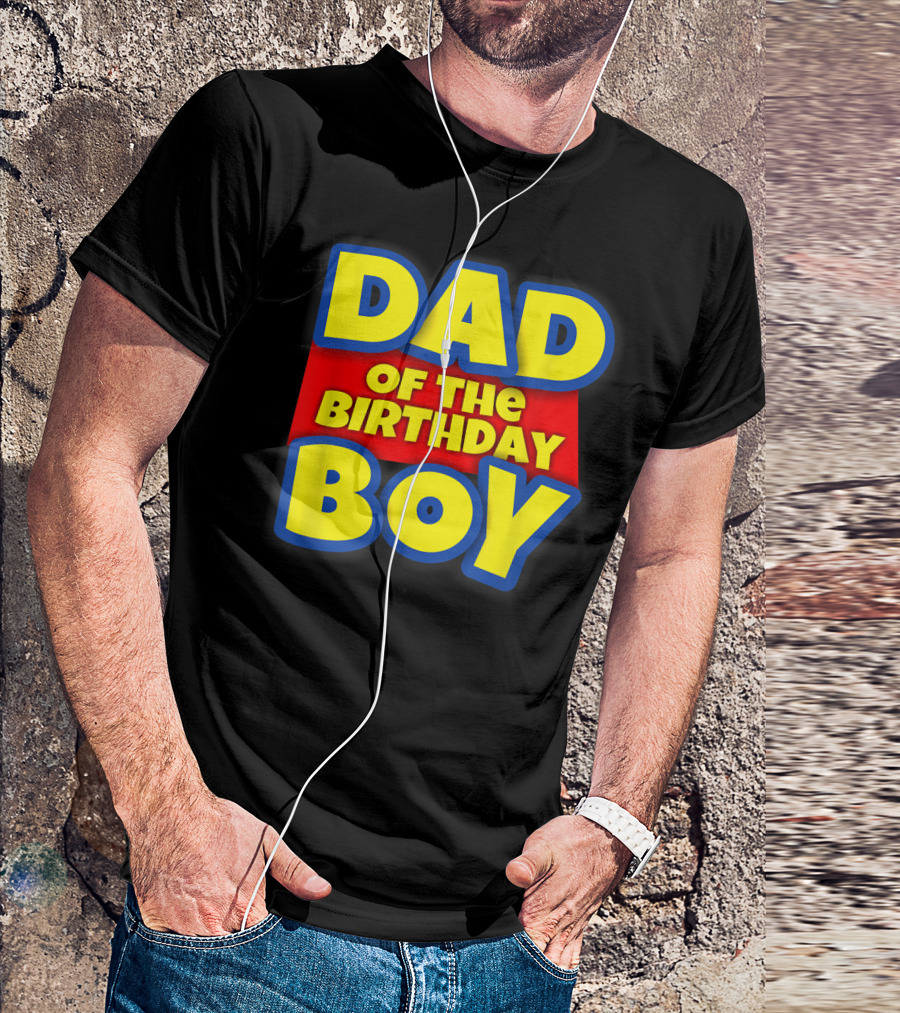 Dad Of The Birthday Boy Toy Story Inspired T-Shirt