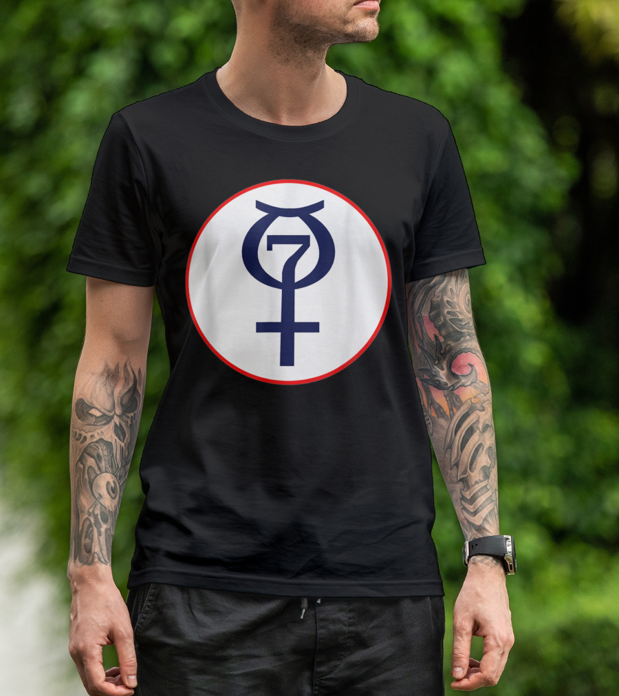 Mercury Seven Program Emblem Patch T-Shirt