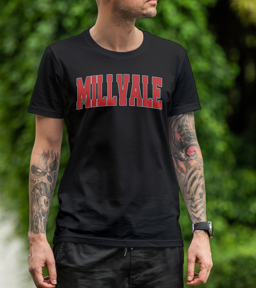 Millvale Pennsylvania Varsity Style Usa T-Shirt
