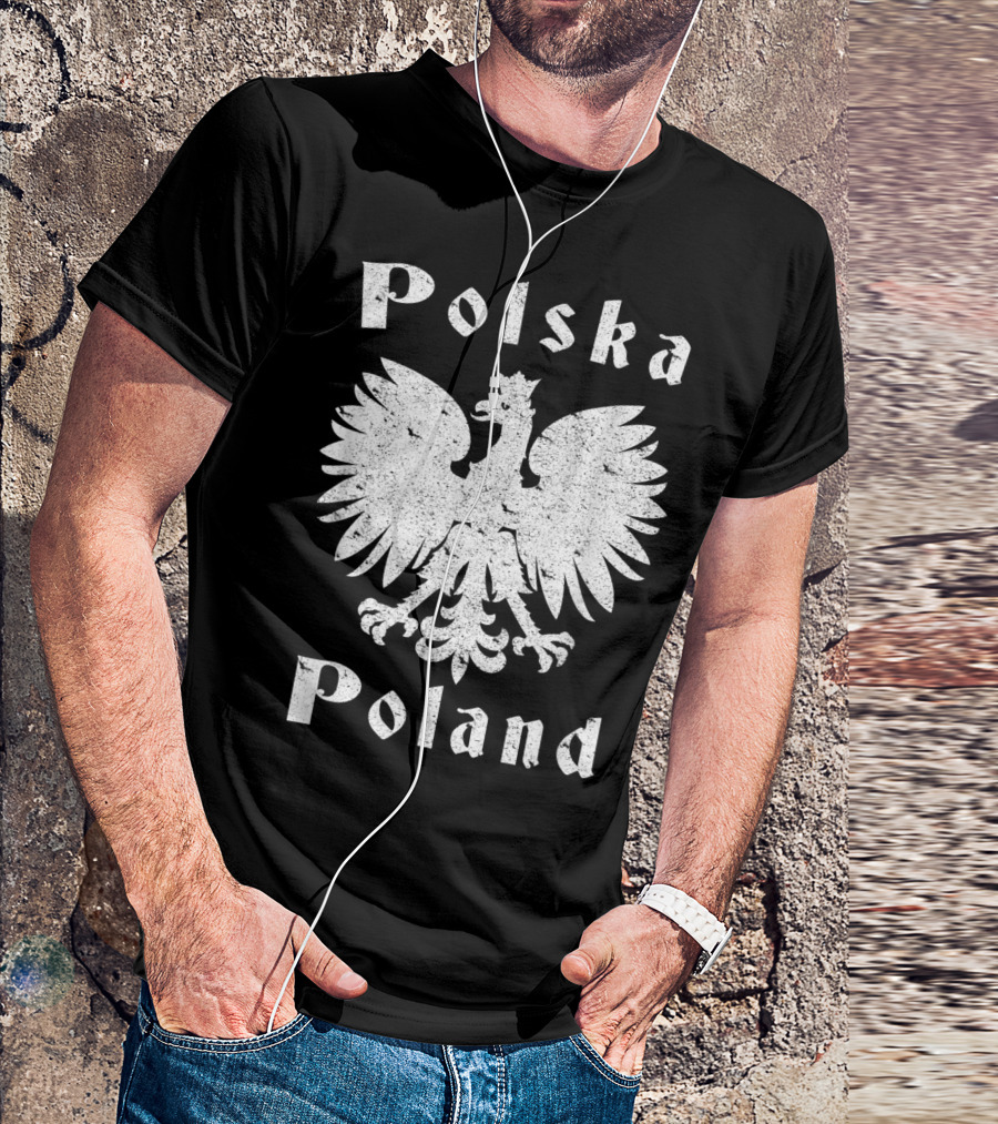 Polska Poland Polish Eagle Coat Of Arms T-Shirt