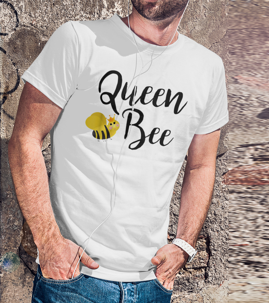 Queen Bee Cute Beekeeping Fun Beehive T-Shirt