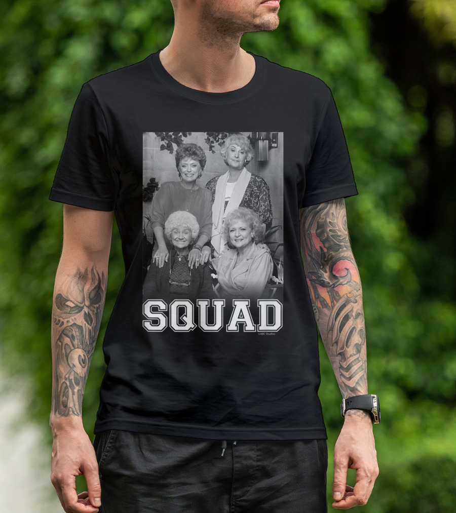 Golden Girls Dorothy And Gang Squad Classic T-Shirt