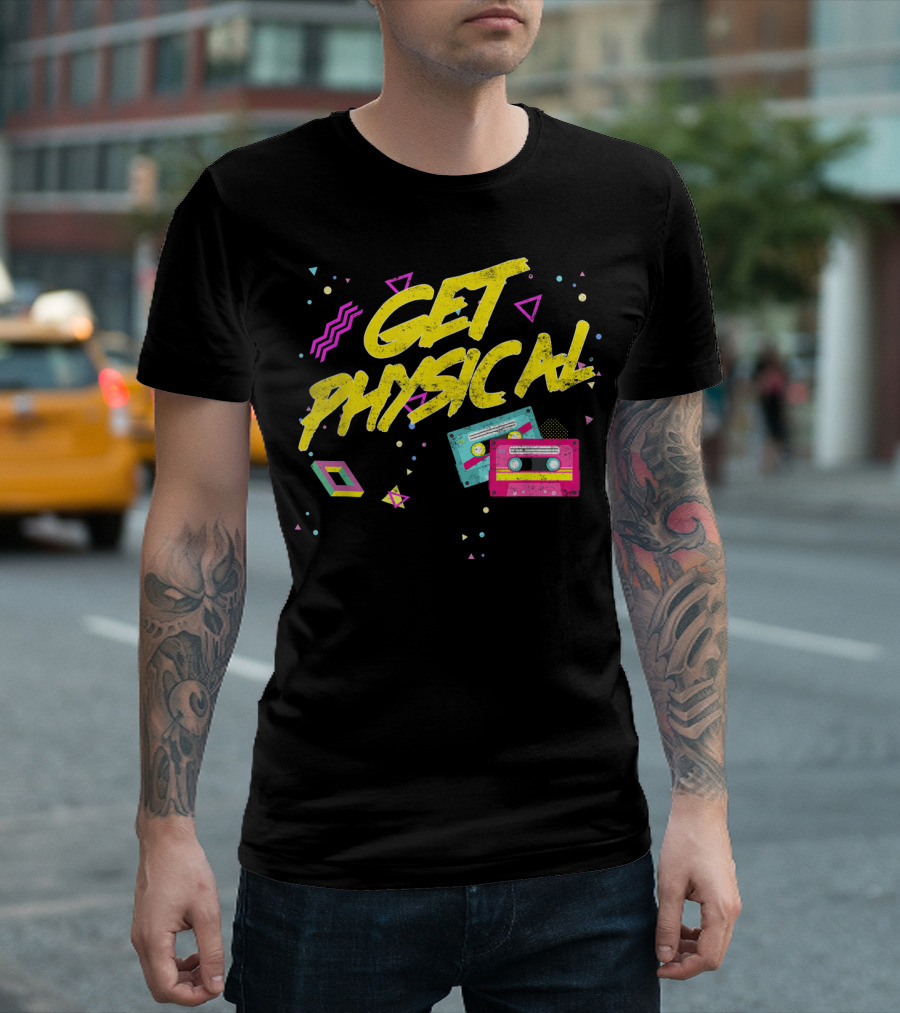 Get Physical Totally Rad Vintage Cassette T-Shirt