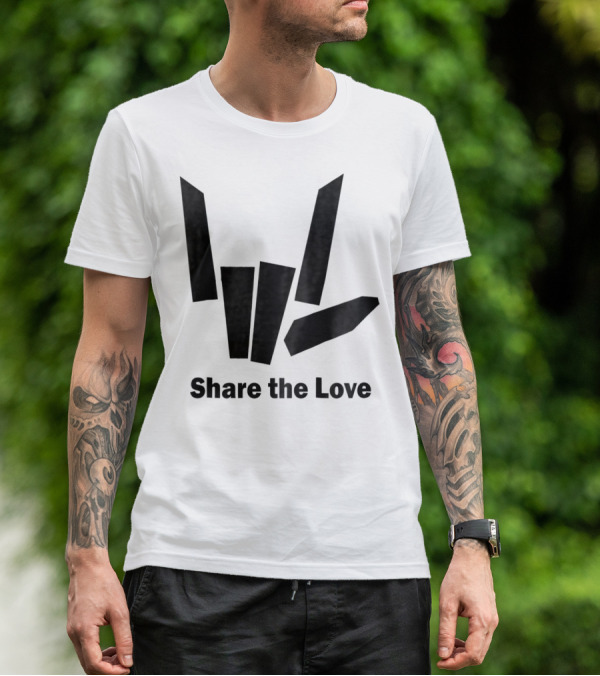 Share The Love Carter Sharer Kids T-Shirt