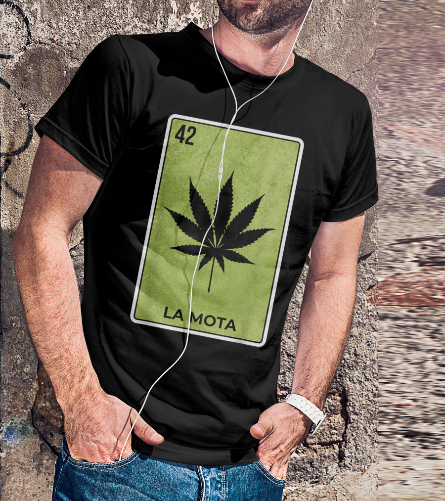 La Mota Loteria Card 42 Funny Mexico Lottery T-Shirt