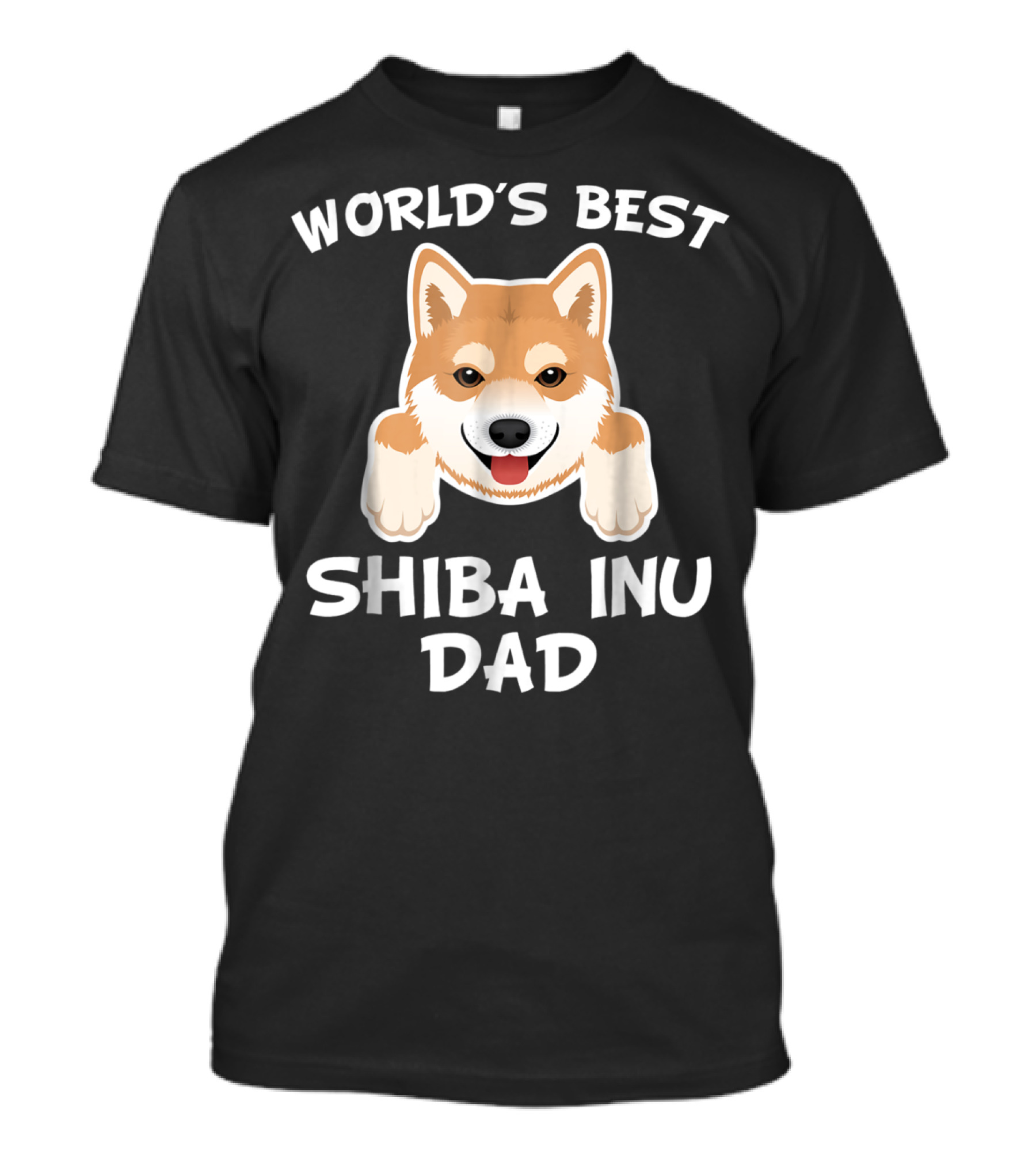 World's Best Shiba Inu Dad Dog Owner T-Shirt