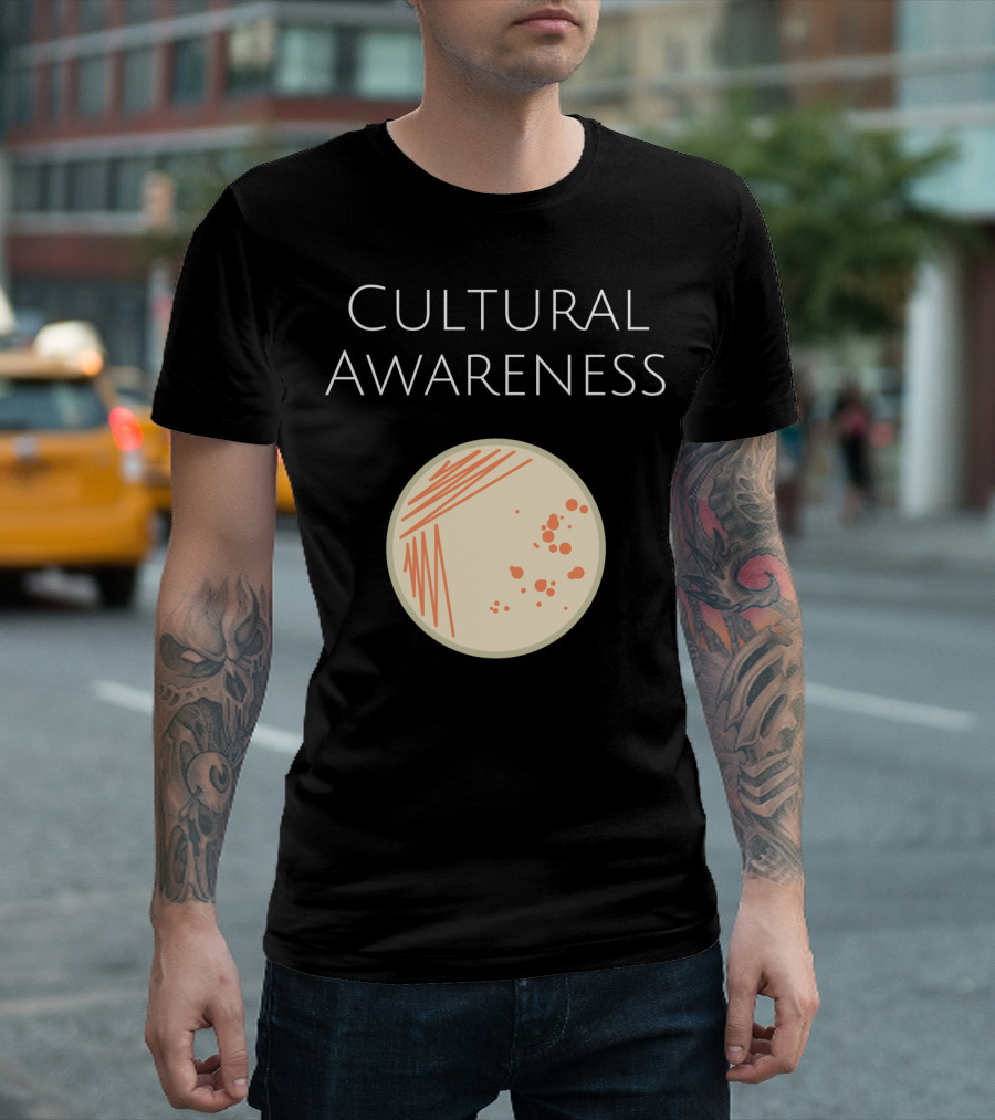 Cultural Awareness Microbiology Bacteria Lab T-Shirt