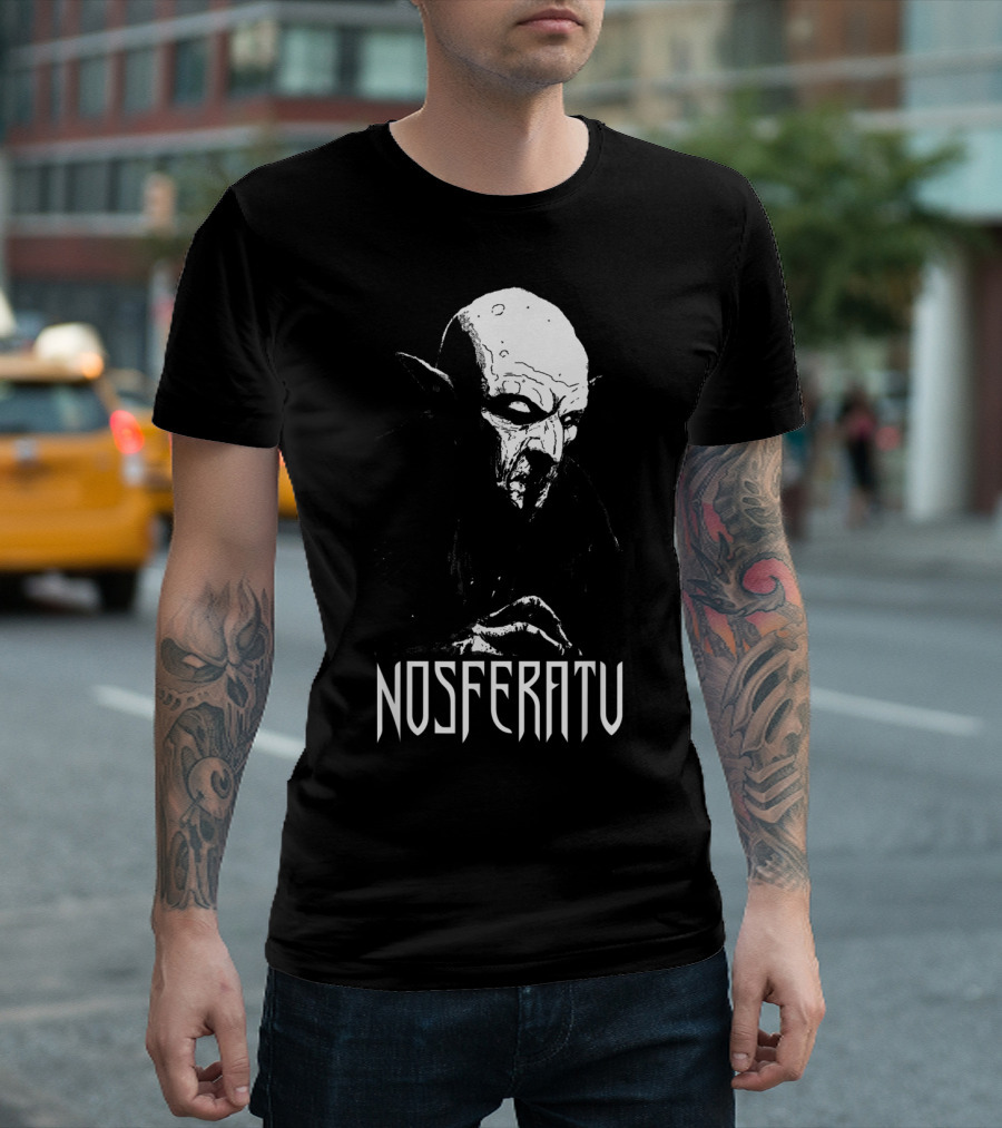 Nosferatu Vampire Classic Horror Flick Dracula Iconic T-Shirt