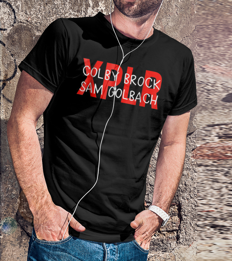 Colby Brock Sam Golbach XPLR T-Shirt