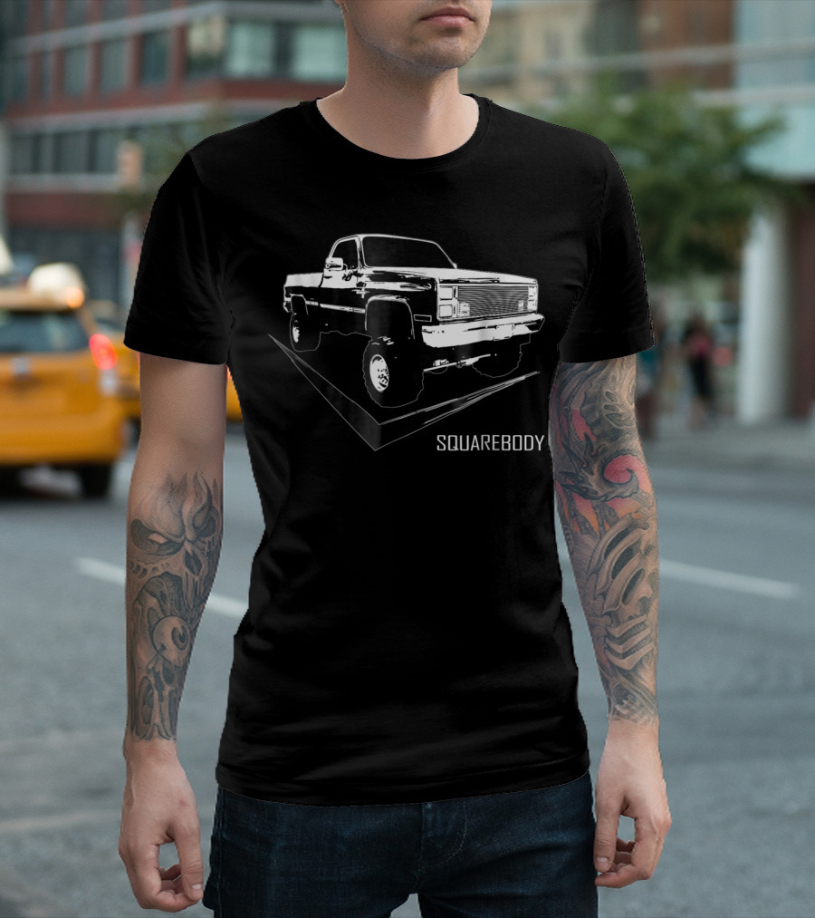 Squarebody Classic Truck Vintage Style Square Body Truck T-Shirt
