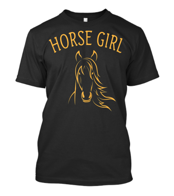 Horse Girl Funny Horse Lovers T-Shirt