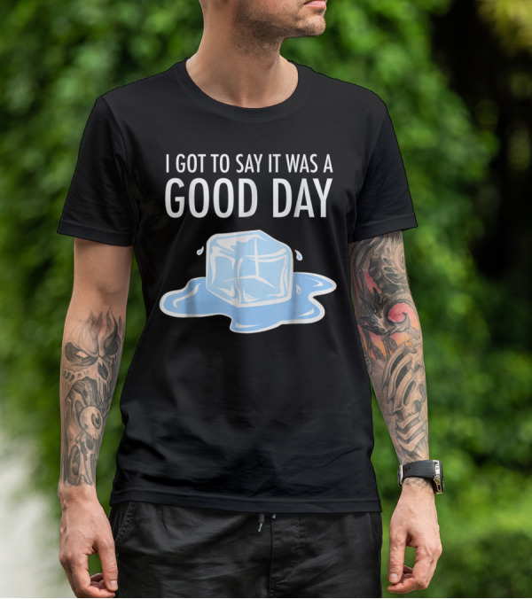 I Got To Say It Was A Good Day Ice Cube Hip Hop Rap T-Shirt