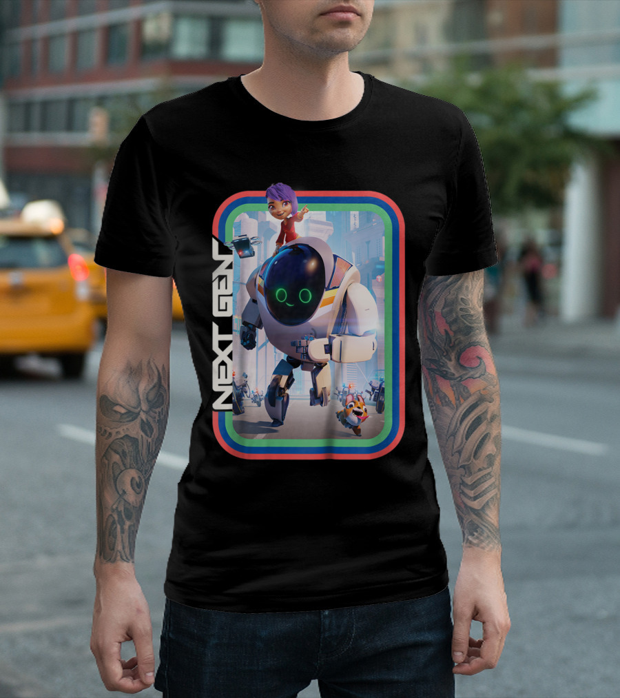 Kids Netflix Next Gen Teamwork Inspiring Adventure T-Shirt