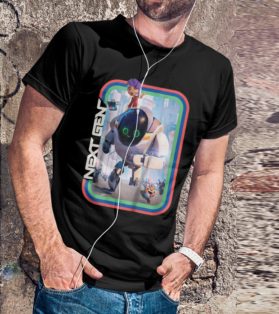 Kids Netflix Next Gen Teamwork Inspiring Adventure T-Shirt