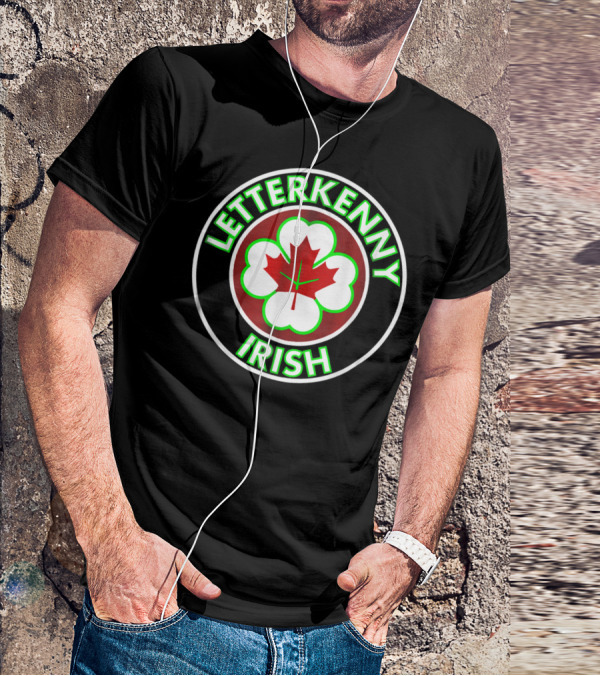 Letterkenny Irish Maple Leaf Clover T-Shirt