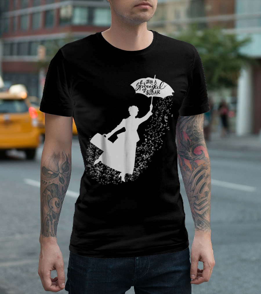 Just a Spoonful of Sugar Magical Flying Nanny T-Shirt