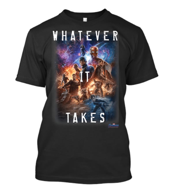 Marvel Avengers Endgame Movie Whatever It Takes T-Shirt
