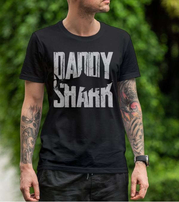 Daddy Shark Doo Doo Mens T-Shirt