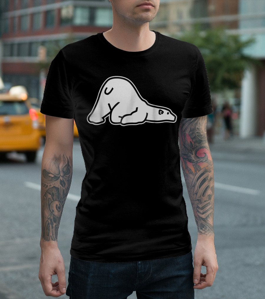 Polar Bear in Relaxed Pose T-Shirt