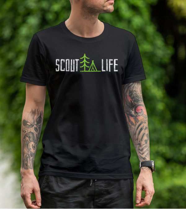 Scout Life Camping Leader Adventure T-Shirt