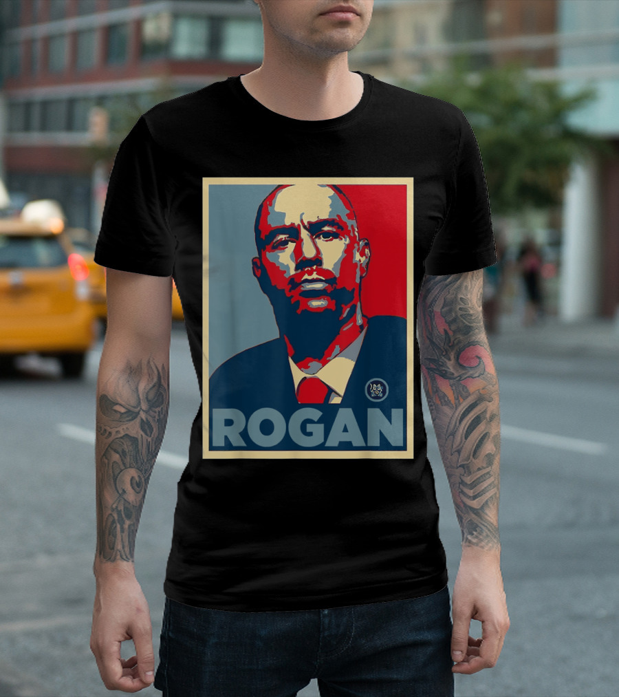 Rogan Hope Poster Style Parody The Joes's Rogans'ss Experiences's T-Shirt