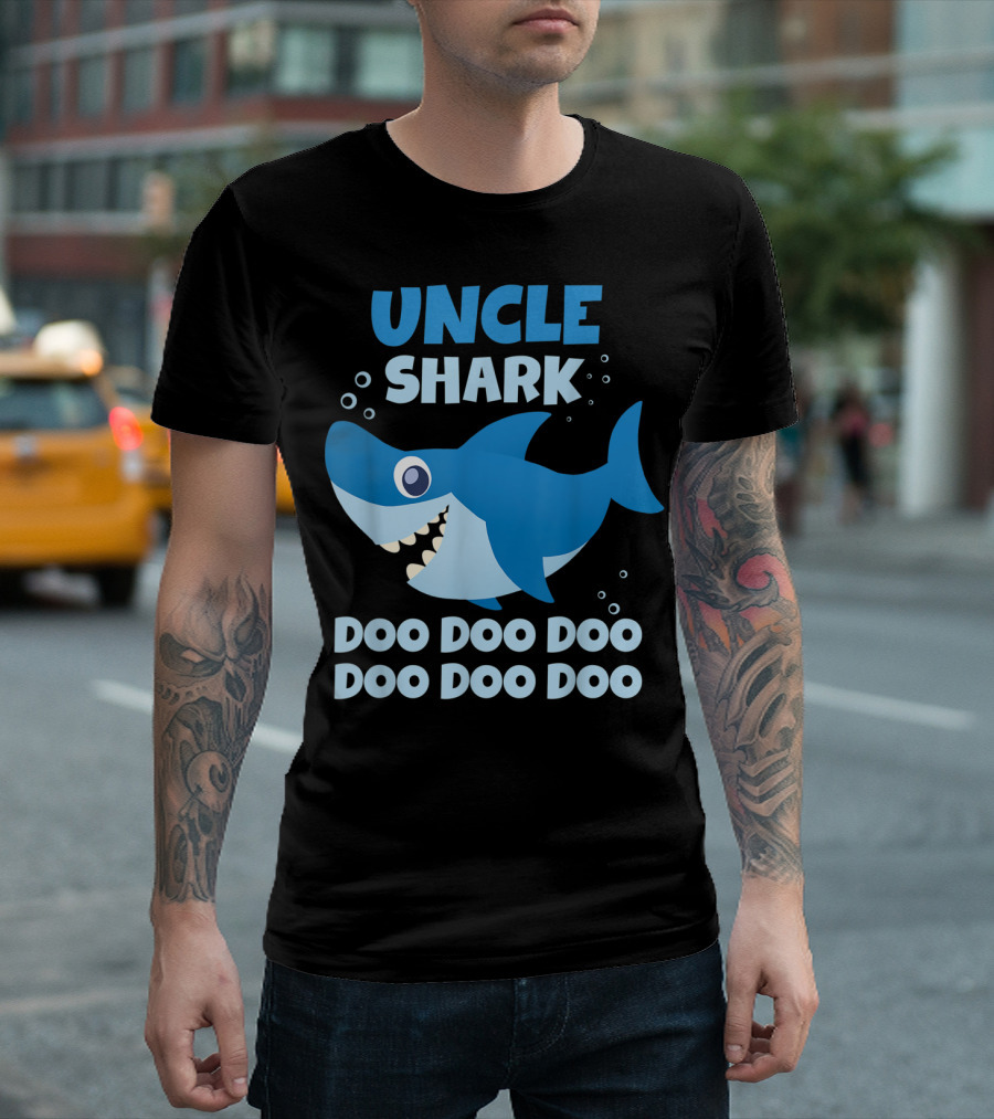 UNCLE SHARK DOO DOO DOO DOO DOO DOO T-Shirt