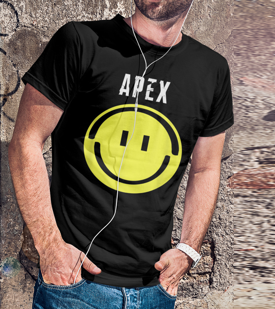 APEX Happy Pathfinder Game Smiley Face T-Shirt