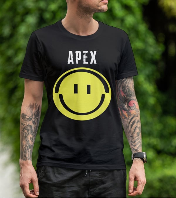 APEX Happy Pathfinder Game Smiley Face T-Shirt