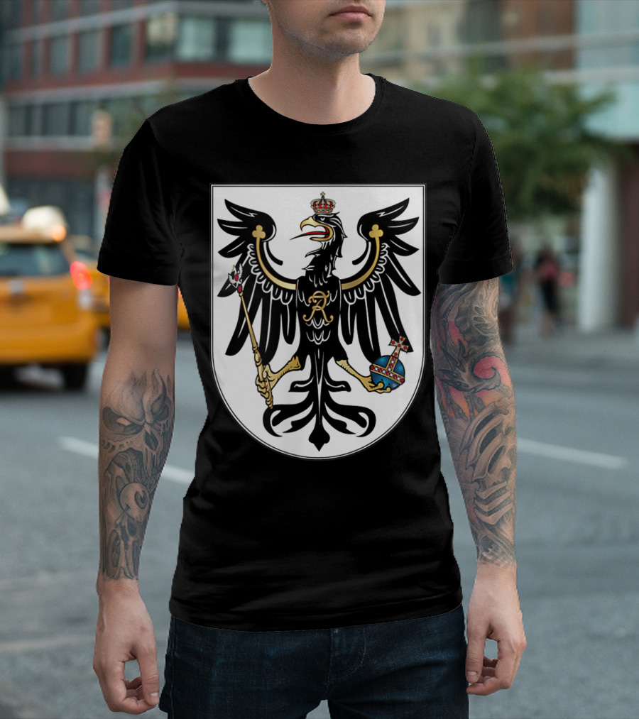 Kingdom Of Prussia Prussian Eagle Coat Of Arms Crest T-Shirt