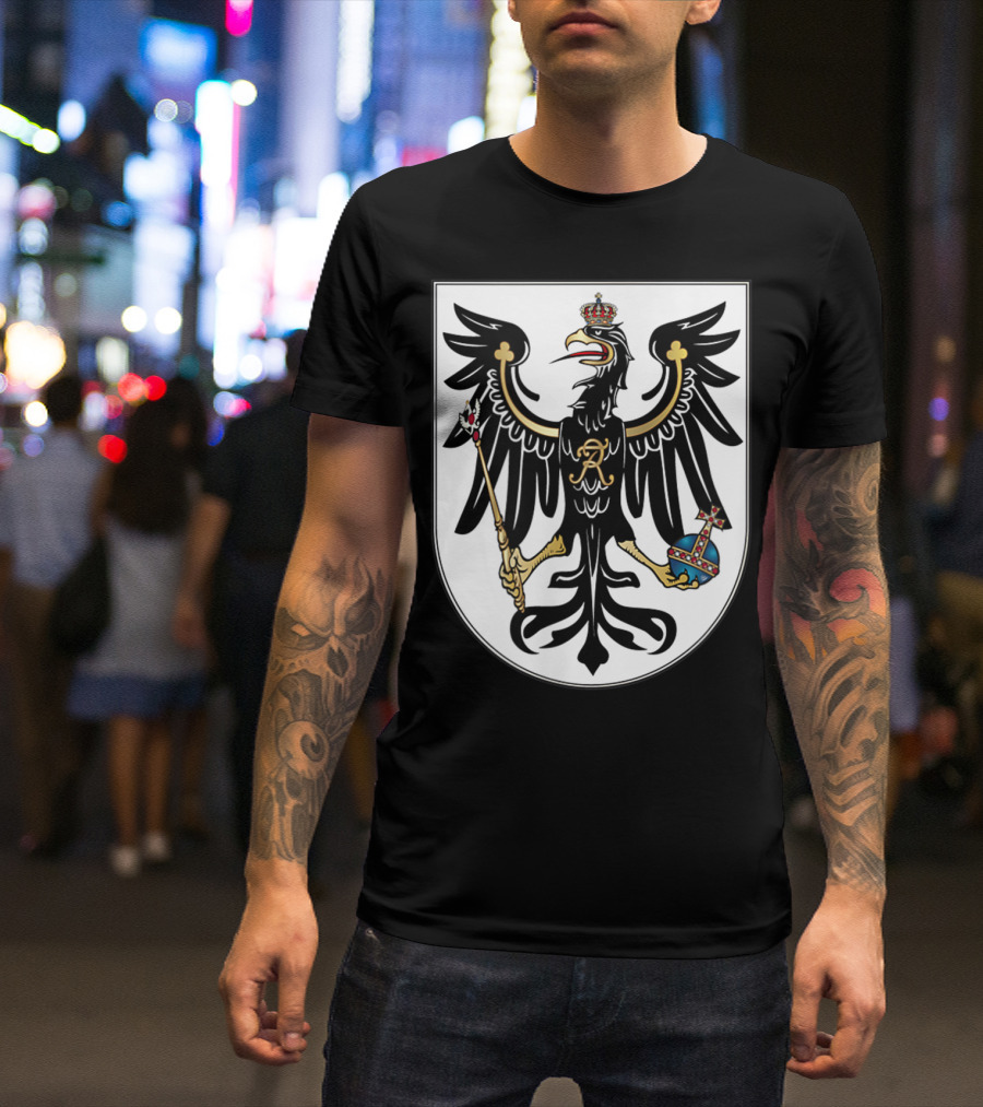 Kingdom Of Prussia Prussian Eagle Coat Of Arms Crest T-Shirt