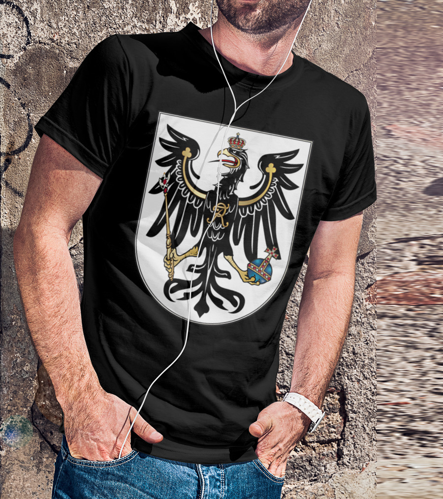 Kingdom Of Prussia Prussian Eagle Coat Of Arms Crest T-Shirt