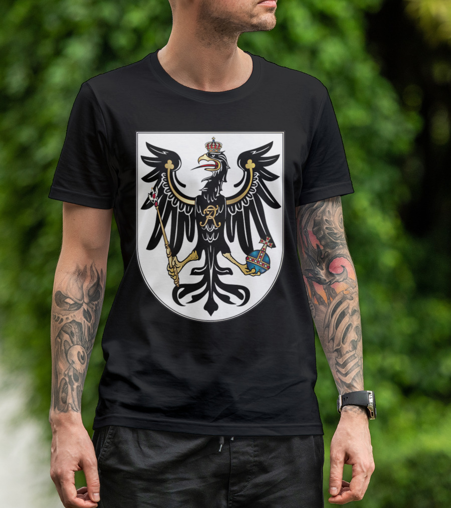 Kingdom Of Prussia Prussian Eagle Coat Of Arms Crest T-Shirt