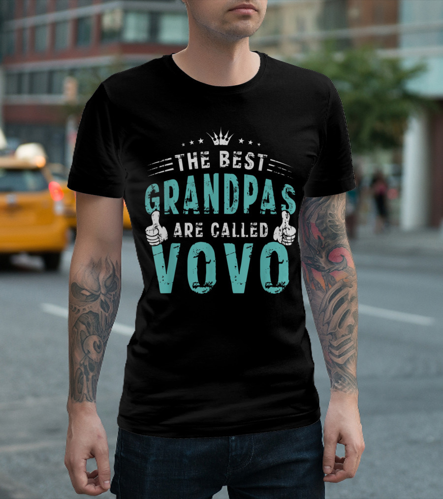 The Best Grandpas are Called Vovo Portuguese T-Shirt