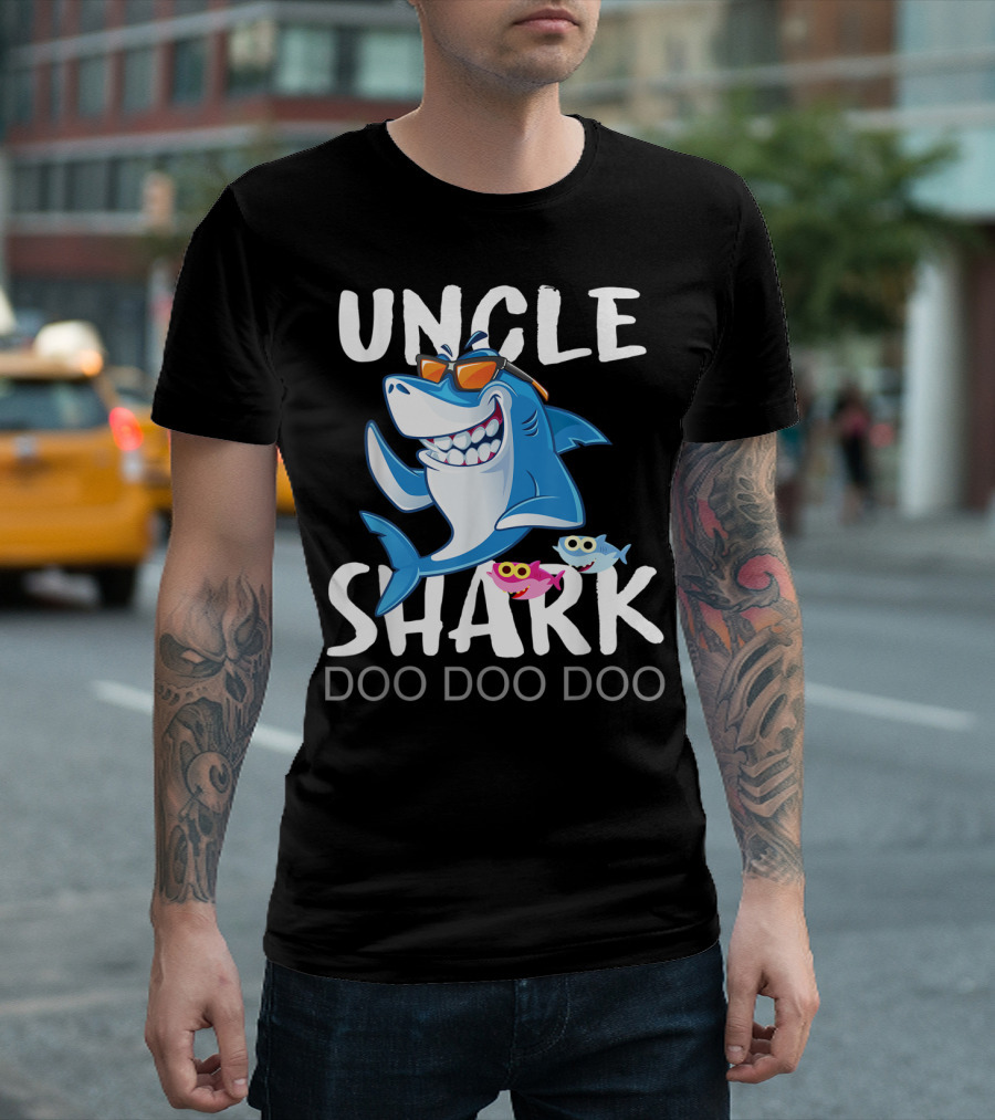 UNCLE SHARK DOO DOO DOO From Wife T-Shirt