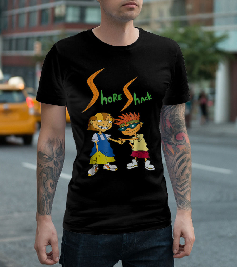 Nickelodeon Rocket Power Shore Shack Twister Reggie Shaka Brah T-Shirt