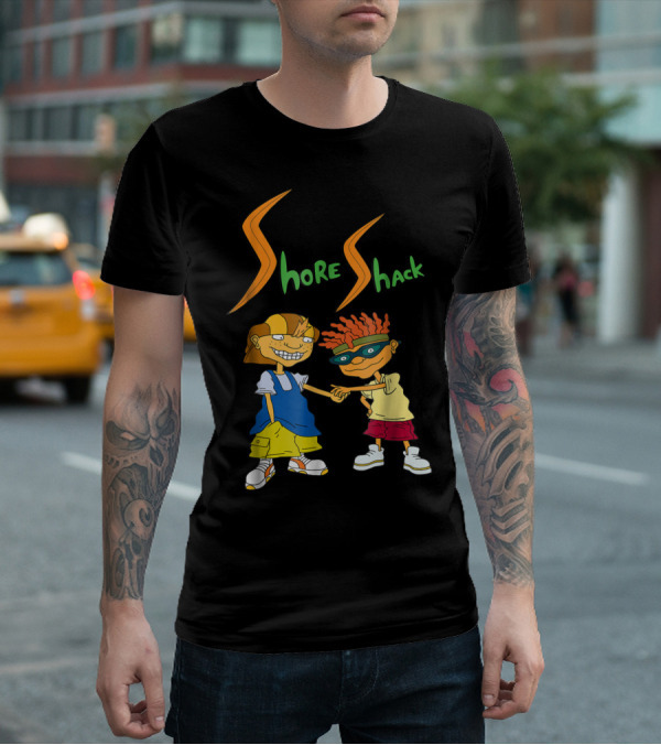 Nickelodeon Rocket Power Shore Shack Twister Reggie Shaka Brah T-Shirt