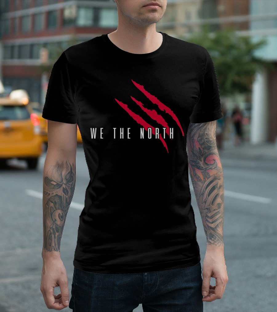 We The North Basketball Kids Premium Raptors Claw Marks T-Shirt