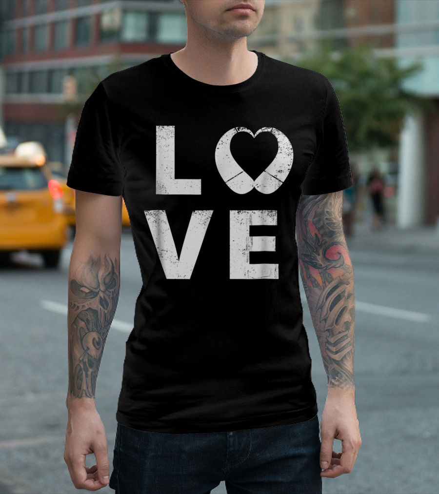 Love Heart Cochlear Implant T-Shirt