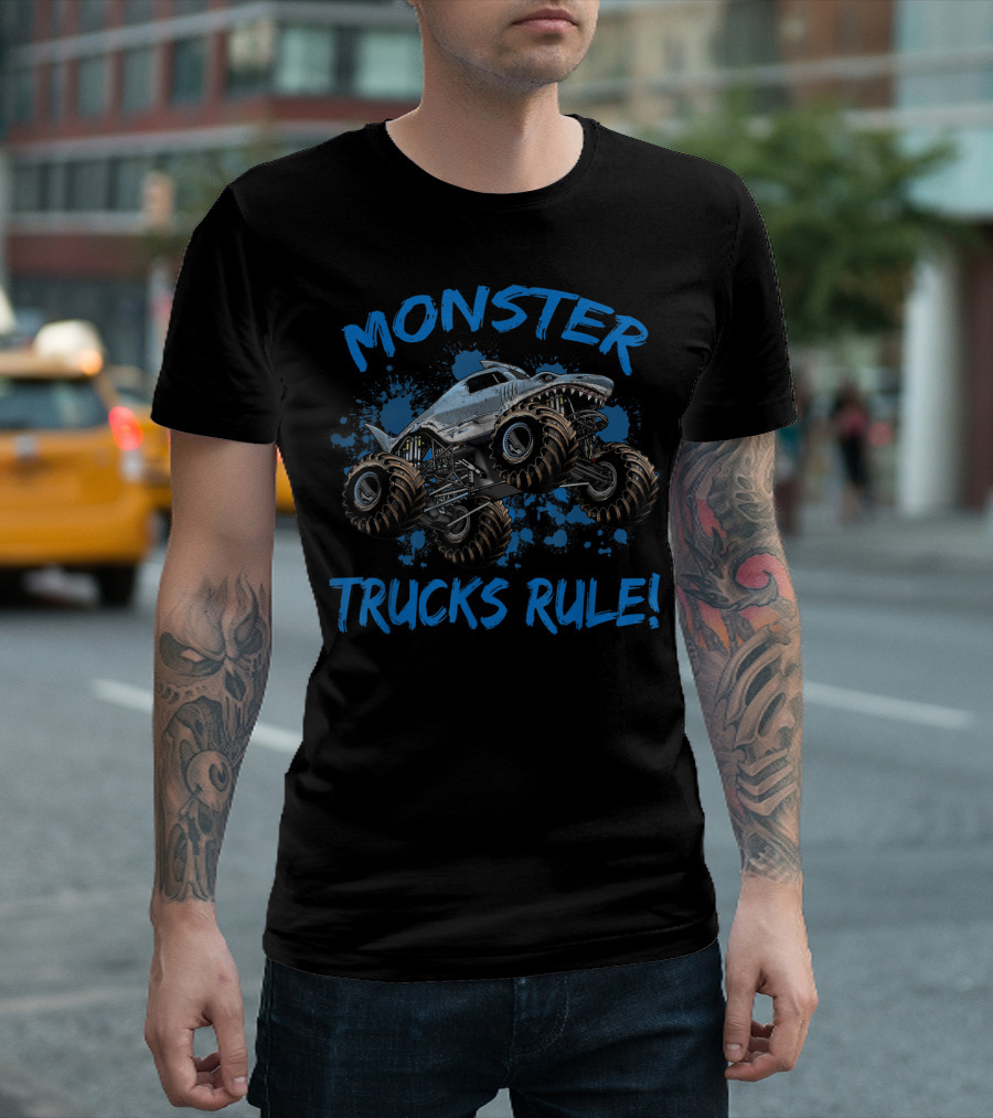 MONSTER TRUCKS RULE T-Shirt