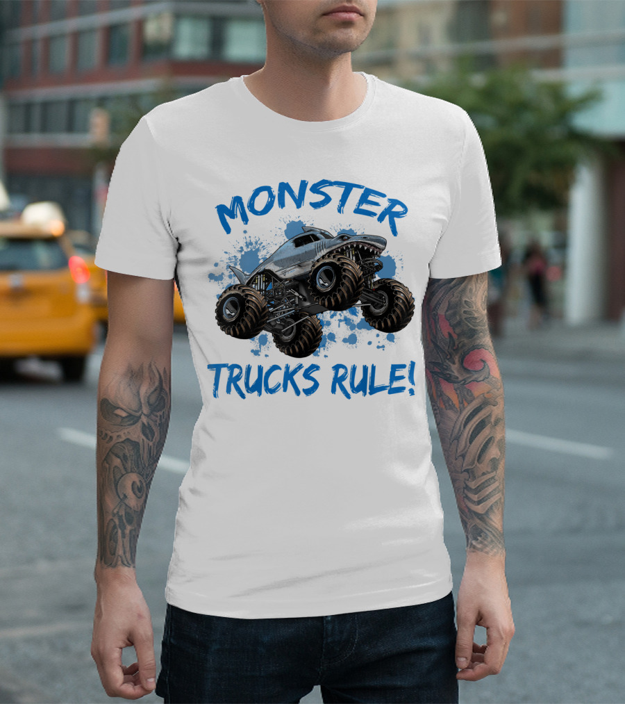 MONSTER TRUCKS RULE T-Shirt